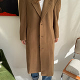 Stunning heavy wool caramel coat