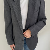 Stunning grey contrasted blazer