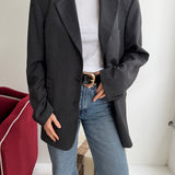 Stunning grey checkered Dior blazer