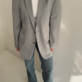 Pale grey blazer