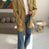 Checkered yellow Dior blazer