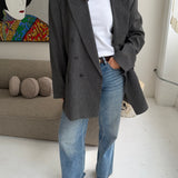 Speckered grey Dior blazer