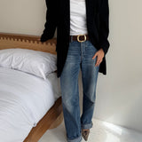 Cashmere black blazer