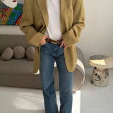 Checkered yellow Dior blazer