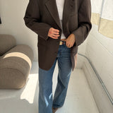 Vintage YSL blazer in brown
