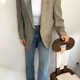 Stunning silk green blazer