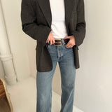 Dark speckered blazer