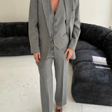 Vintage YSL suit with vest