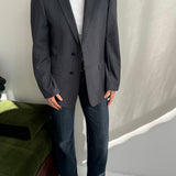 Grey blazer in light wool