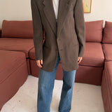 Beautiful brown checkered Armani blazer