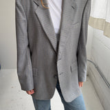 Stunning blazer in Blue houndstooth