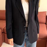 Stunning Dior blazer in blue pinstriped