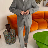Stunning vintage YSL suit in grey