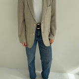 Beautiful Givenchy pale checkered blazer