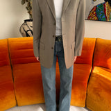 Warm grey Dior blazer