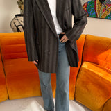 Beautiful double breasted thick wool blazer