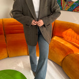 Burberry blazer in 100% camel hair