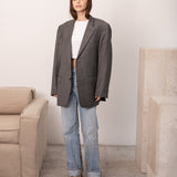 Grey oversized Hailey blazer