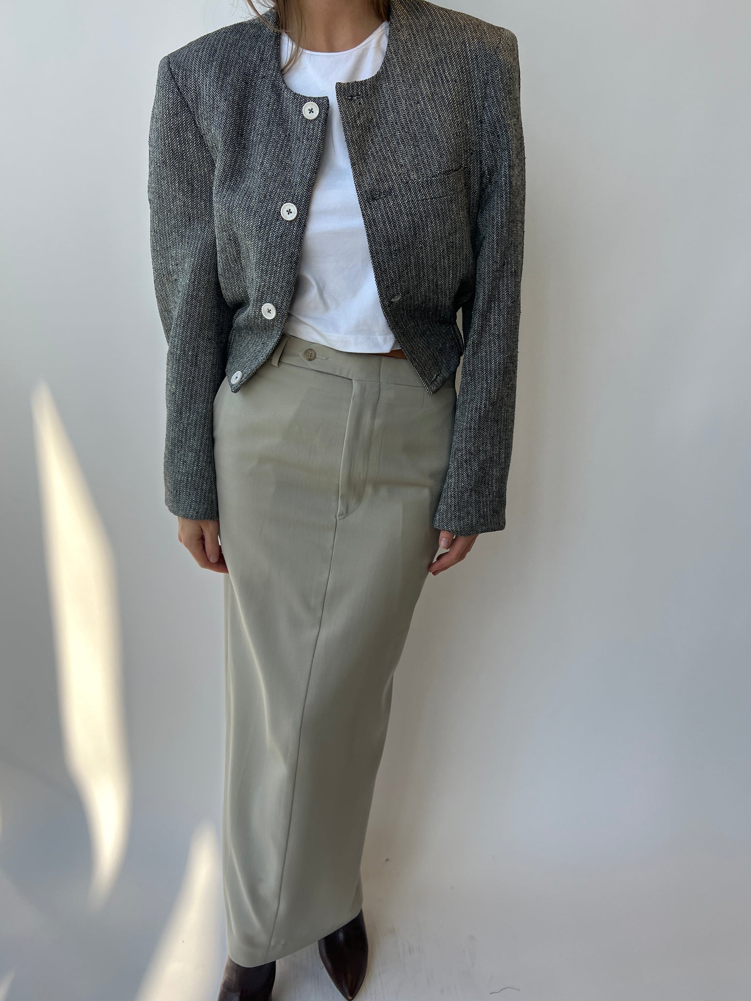Silk bomber jacket