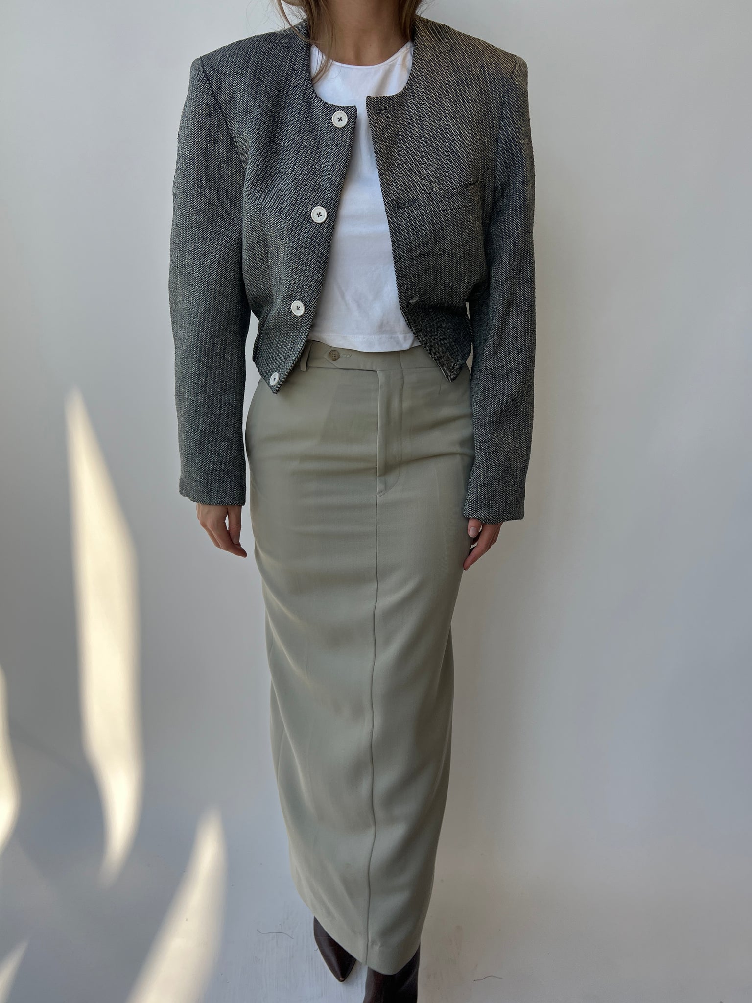 Silk bomber jacket
