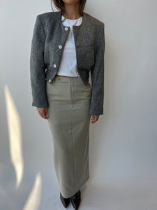 Silk bomber jacket