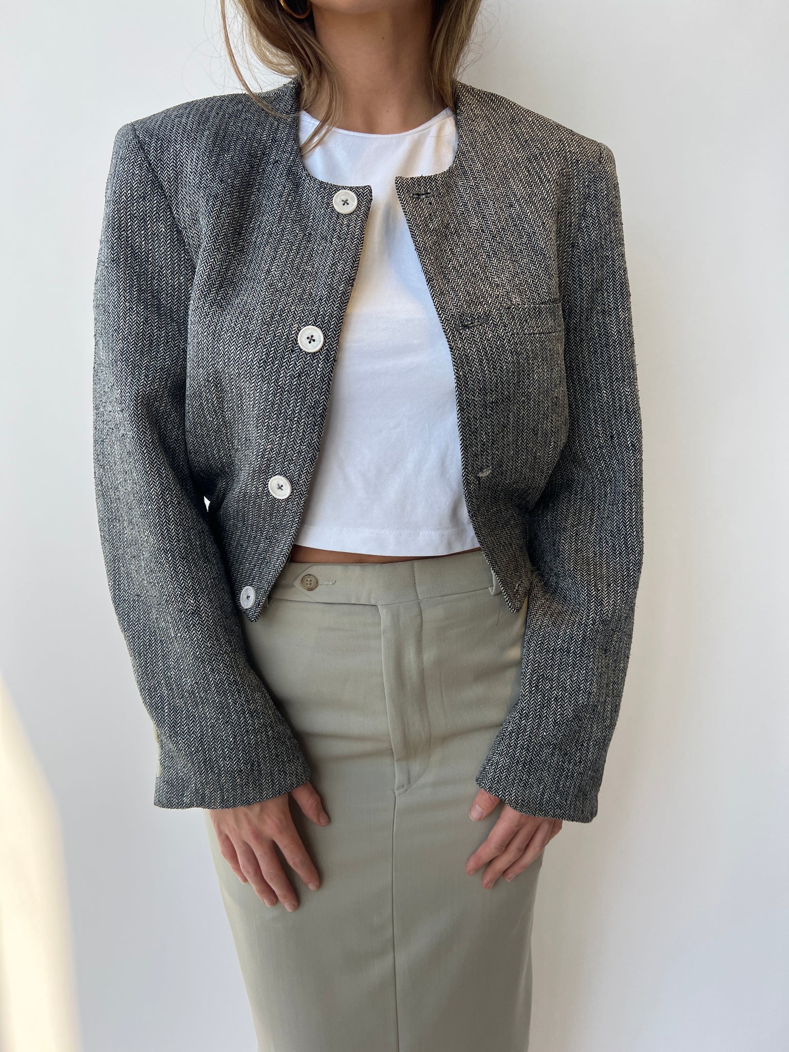 Silk bomber jacket