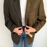 Autumny coloured contrasted blazer