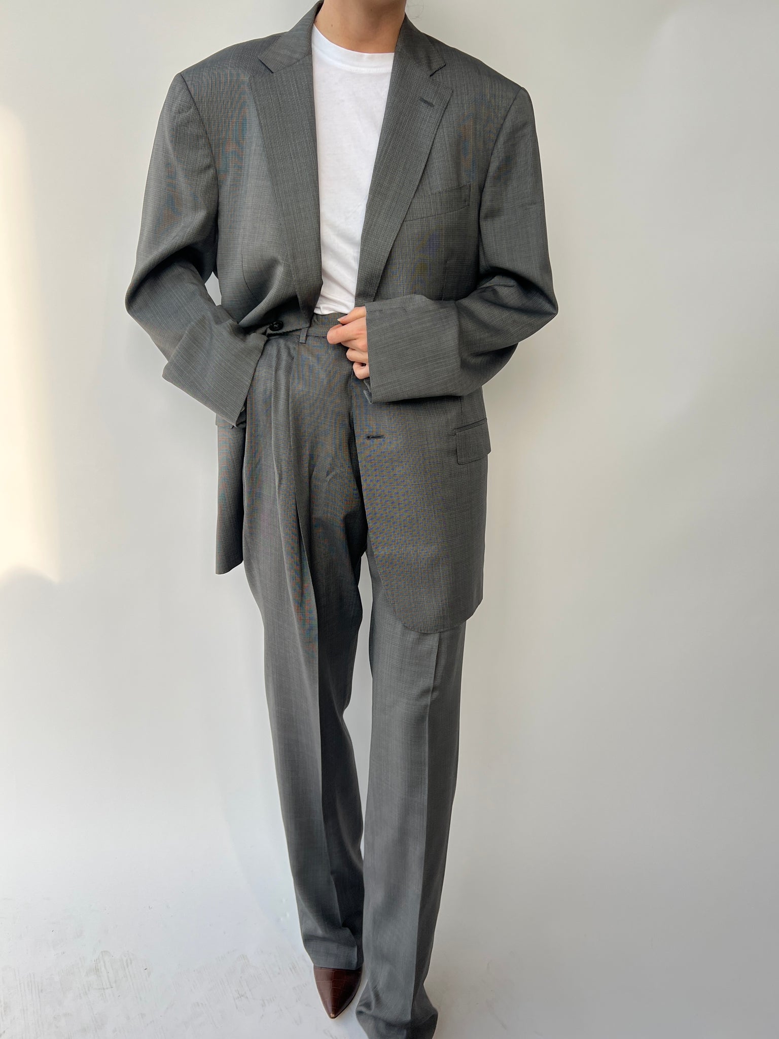 Ermenegildo Zegna wool and silk Suit