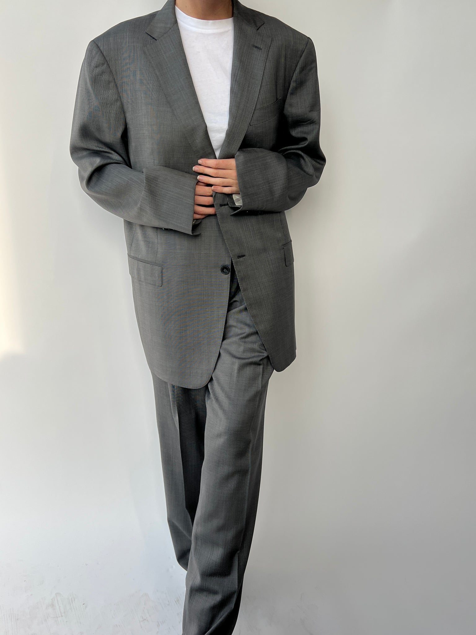 Ermenegildo Zegna wool and silk Suit