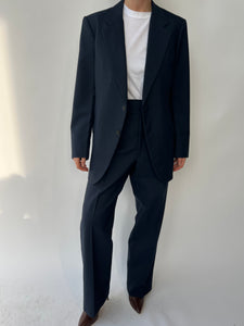 Beautiful blue suit with flared legs