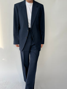 Beautiful blue suit with flared legs