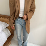 Camel coloured blazer