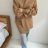 Camel coloured blazer