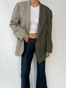 Dark/ light contrasted blazer