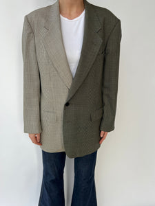 Dark/ light contrasted blazer