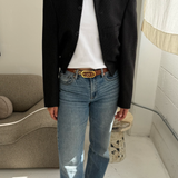 Textured black with grey specks bomber