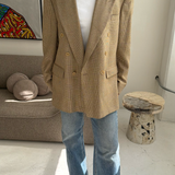 Stunning Dior blazer in beige plaid