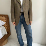 Cashmere blazer made in England
