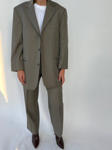 Pale brown suit